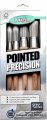 Pointed Precision Brush Set (grey series)