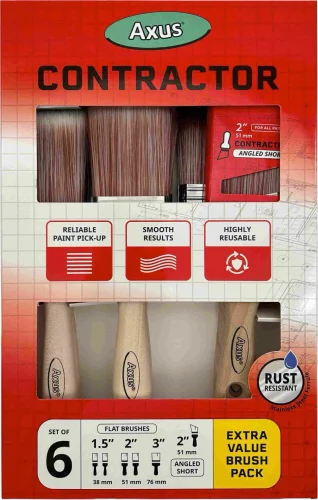Axus Contractor Brush Pack