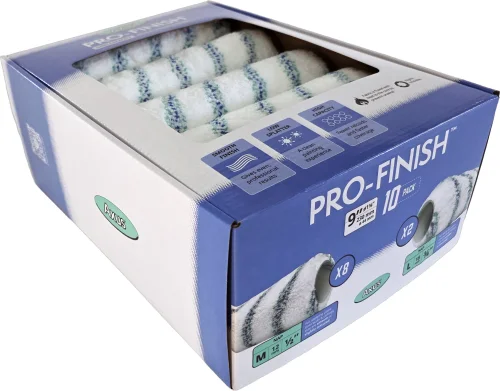 Pro-Finish Wall & Ceiling Roller Pack (8 x MP Rollers, 2 x L