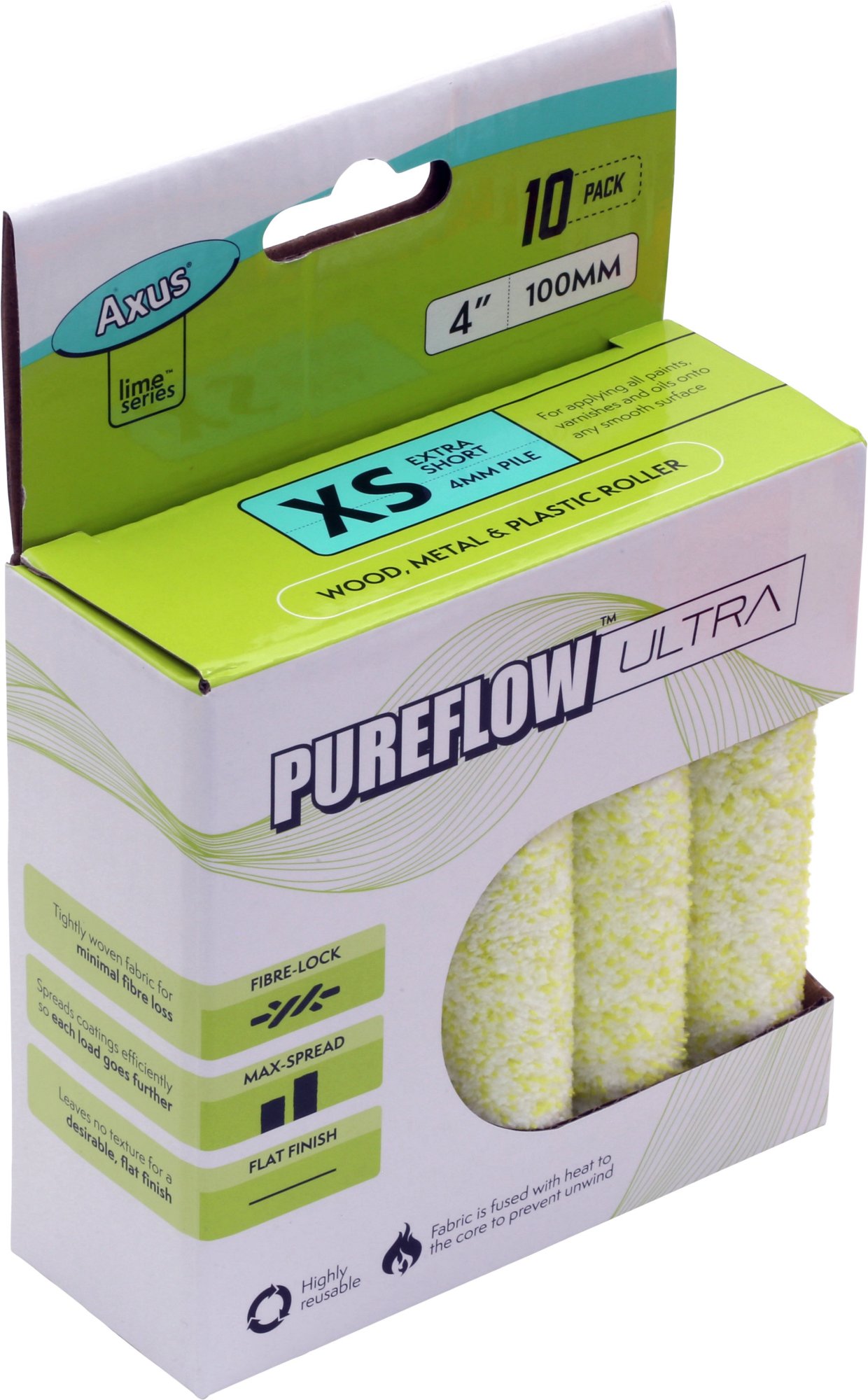 Pureflow Ultra Wood, Metal & Plastic Mini Roller